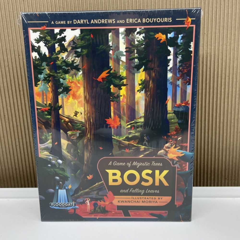 Bosk - A Game of Majestic Trees and Falling Leaves NEW Floodgate Board games